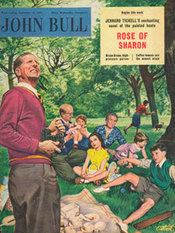 1955 September John Bull Vintage Magazine family picnic