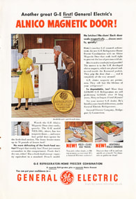 1950 GEC Fridges - unframed vintage ad