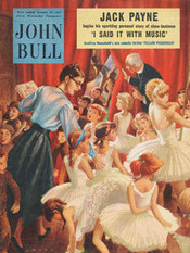1955 January John Bull Vintage Magazine children's ballet show