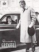 1958 Grenfell Raincoats vintage ad