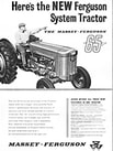 1958 Massey Ferguson Tractors - vintage ad