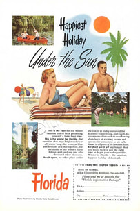 1951 Florida Tourism vintage ad