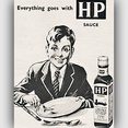 1953 HP Sauce advertising