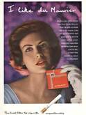 1958 Du Maurier Cigarettes - vintage ad