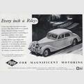 1950 Riley 1.5 Saloon - vintage
