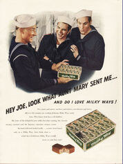 1942 Milky Way - vintage ad