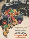1955 Clarnico Imperial Treasure chest