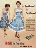1954 Persil Washing Powder - Fabrics  - vintage