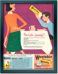  1958 Weetabix - framed preview retro