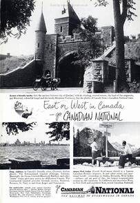 1948 Canadian National Railways - unframed