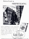 1950 Gold Flake - vintage ad