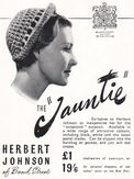 1950 Jauntie Hats - vintage ad