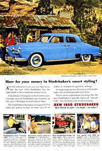 1950 Studebaker vintage ad