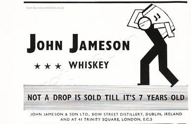 1952 John Jameson Whiskey vintage ad