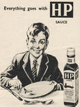 1953 ​HP Sauce - vintage ad