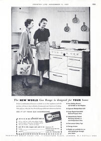  New World Cookers vintage ad