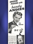 1954 Andies Handkerchiefs 