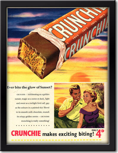 1955 Crunchie retro advert
