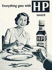 1954 ​HP Sauce - vintage ad