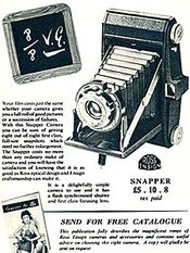 1954 Ross Ensign Snapper Camera