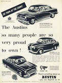 1955 ​Austin - vintage ad