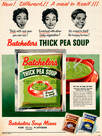 1955 ​Batchelor's Thic Pea soup - vintage ad