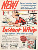 1955 Bird's Instant whip ad