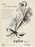 1955 BNS Nylon - vintage ad