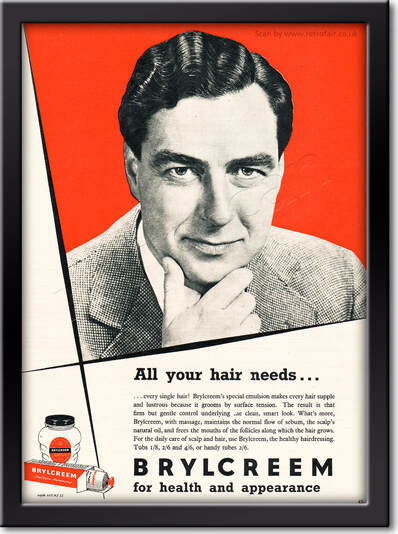 1955 Brylcreem - framed preview retro