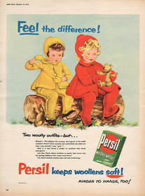 1955 vintage Persil Washing Powder Children 