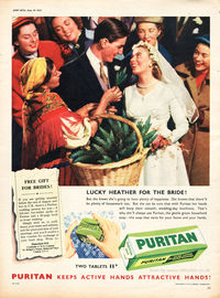 1955 Puritan Soap - unframed vintage ad