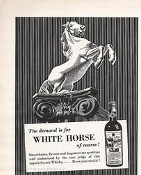 1955 White Horse Scotch Whisky vintage