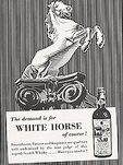1955 White Horse - vintage ad