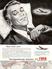 1954 TWA Retro Ad
