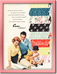 1958 Crown Wallpapers - framed preview retro