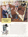 1958 Schweppes - vintage ad