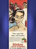 1958 Silvikrin vintage ad
