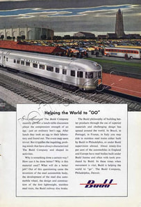 1949 Budd Engineering vintage ad