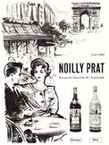 1960 Noilly Prat Vermouth vintage ad