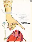 1960 Swiss Watches - vintage ad