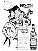 1961 Cinzano Vermouth - vintage ad