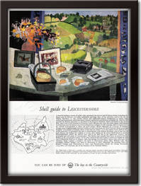 1961 Shell Guide To Leicestershire - framed preview vintage ad