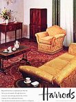 1962 Harrods Traditional Furniture vintage ad