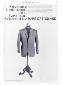 1965 James Hare vintage ad