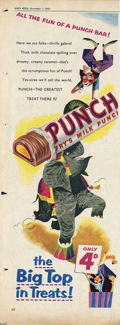 55 Frys Milk Punch Bar vintage ad