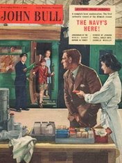 1955 October John Bull Vintage Magazine buying chocolate on railway platform