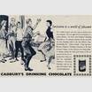 1955  Cadbury's Drinking Chocolate party - vintage ad