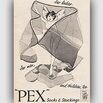 1953 ​Pex Stockings - vintage ad