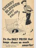 1939 Cherry Blossom Polish- vintage ad