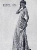 1950 Dickins and Jones Vintage fashion ad